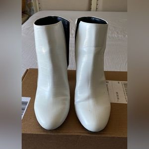 Women's I.N.C Farren White Booties